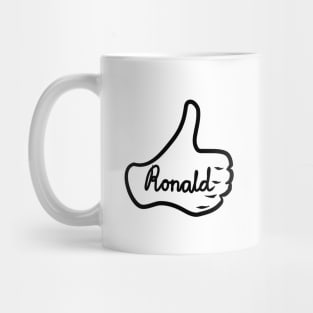 Men name Ronald Mug